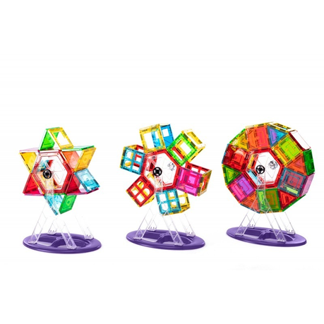 ZYS 59-pieceFerris Wheel Amusement Rotating Magnetic Tiles