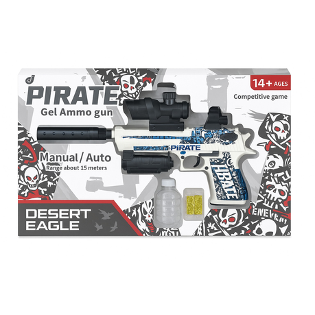 ZYS Pirate Desert Eagle Gel Ammo Gun